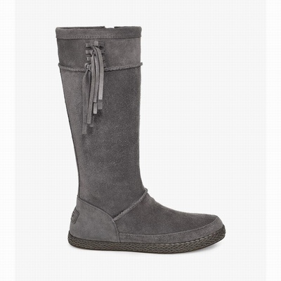 Botas UGG Emerie Mulher Cinzentas Escuro | PT-PDVUS